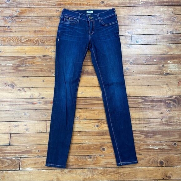 TRUE Religion Casey low rise super skinny flap pockets stretch made in USA 25 - Picture 2 of 13